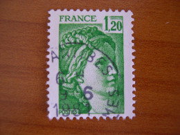 France Obl   Marianne N° 2101a Cachet Rond Noir - 1977-1981 Sabine Of Gandon