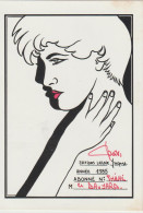 Jacques Lardie Portrait De Femme 1985 - Lardie