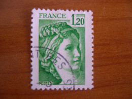 France Obl   Marianne N° 2101 Cachet Rond Noir - 1977-1981 Sabine Of Gandon