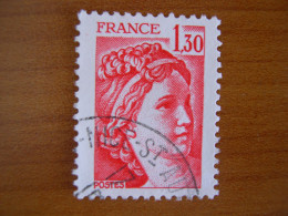 France Obl   Marianne N° 2059 Cachet Rond Noir - 1977-1981 Sabina Di Gandon