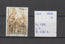 (TJ) Luxembourg 2008 - YT 1759 (gest./obl./used) - Used Stamps