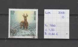 (TJ) Luxembourg 2008 - YT 1760 (gest./obl./used) - Usados