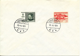 Greenland Cover Tingmiarmiut 30-6-1979 - Lettres & Documents