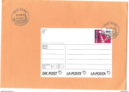 429 - 21 - Entier Postal 3.00 CHF Avec Cachets Illustrés "Bern 1995" - Entiers Postaux