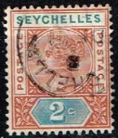 SEYCHELLES / Oblitérés / Used / 1897/1900 - Série Courante / Reine Victoria - Seychelles (...-1976)