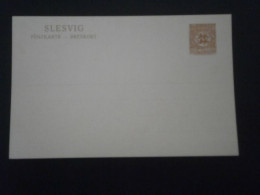 SLESVIG SCHLESWIG LETTRE ENVELOPPE COURRIER LETTER COVER ENTIER POSTAL GANZSACHE GANZACHE STATIONNERY PPC - Schleswig