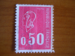 France Obl   Marianne N° 1664 Cachet Rond Noir - 1971-1976 Marianne De Béquet