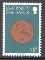 Guernsey 1979  Single Coin Stamp In Unmounted Mint - Guernsey