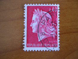 France Obl   Marianne N° 1536B Cachet Rond Noir - 1967-1970 Marianne Of Cheffer