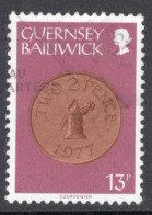 Guernsey 1979  Single Coin Stamp In Fine Used - Guernsey