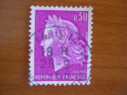 France Obl   Marianne N° 1536 Cachet Rond Noir - 1967-1970 Marianne (Cheffer)