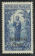 OUBANGUI-CHARI 1922 YT 37** SANS CHARNIERE NI TRACE - Neufs