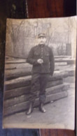 WWI GUERRE 1914   CARTE PHOTO POILU  UNIFORME - Guerra 1914-18
