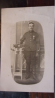 WWI GUERRE 1914   CARTE PHOTO SOLDAT  UNIFORME POILU - War 1914-18