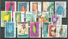 COCOS ISLANDS Keeling Islands Varied Lot 16 Stamps O Vfu - Cocos (Keeling) Islands