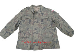 Vintage- Parka Matelassée Armée De Terre Polonaise - Taille XXL - Uniformen