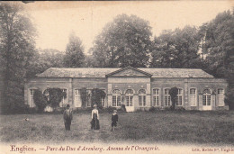 Enghein - Parc Des Ducs D' Arenberg . Avenue De L' Orangerie - Carte Rare -  état Voir Scan. - Edingen