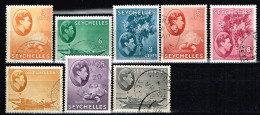 SEYCHELLES / Oblitérés / Used / 1941 - Série Courante/George VI - Seychelles (...-1976)