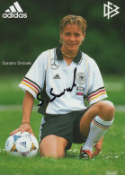 Sandra Smisek German Womans Football Team Hand Signed Photo - Sportlich