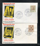 "BUNDESREPUBLIK DEUTSCHLAND" 1959, Mi. 310a/311a FDC (5896) - 1948-1960