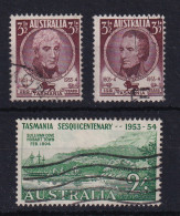 Australia: 1953   150th Anniv Of Settlement In Tasmania   Used - Gebraucht