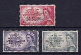 Australia: 1953   Coronation   Used - Usados