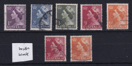 Australia: 1953/56   QE II Set    SG261-263a   Used  - Oblitérés