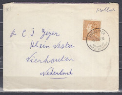 Brief Van Antwerpen Tentoonstelling Naar Vierhouten (Nederland) - 1936-1951 Poortman