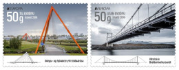 SALE!!! Iceland Islandia Islande Island 2018 EUROPA BRIDGES 2 Stamps MNH ** - 2018