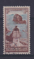 New Zealand - Life Insurance: 1947/65   Lighthouse   SG L49   1/-    Used - Oficiales