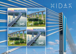 SALE!!! HUNGARY HUNGRÍA HONGRIE UNGARN 2018 EUROPA CEPT BRIDGES S/S Souvenir Sheet MNH ** - 2018