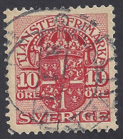 SVEZIA 1911-9 - Unificato S38° - Servizio | - Service