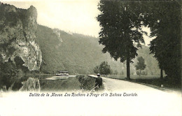 Belgique - Namur - Vallée De La Meuse - Les Rochers à Freyr Et Le Bateau Touriste - Hastière