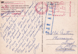 BRASIL BRESIL PAR AVION VERS LIMAL BELGIQUE Acarajé - Postal Stationery