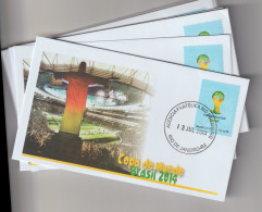 Wholesale Lot: Brazil FIFA World Cup In Football 2014 - 21 Covers. Postal Weight 0,15 Kg. Please Read Sales Conditions - 2014 – Brazil