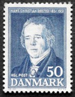 Denmark 1951  Hans Christian Orsted, Physicist    Minr.325   MNH  (**)   ( Lot L 2588  ) - Nuovi