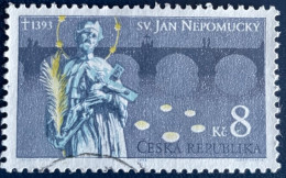 Ceska Republika - Tsjechië - C4/4 - 1993 - (°)used - Michel 4 - Johannes Van Nepomucky - Used Stamps