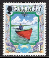 Guernsey 1999  Single Stamp Showing Maritime Views In Fine Used - Guernsey