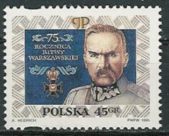 Poland Stamps MNH ZC.3404: Battle Of Warsaw 75 Y. - Ungebraucht