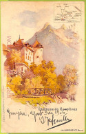 Ad4366 - SWITZERLAND Schweitz - Ansichtskarten VINTAGE POSTCARD - Chateau - 1906 - Au