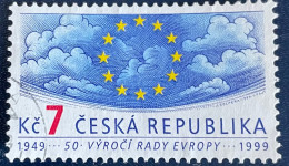 Ceska Republika - Tsjechië - C4/5 - 1999 - (°)used - Michel 213 - 50j Raad Van Europa - Usati