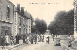 CPA 18  ARGENT ALLEE DES ACACIAS - Argent-sur-Sauldre