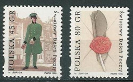 Poland Stamps MNH ZC.3413-14: World Post Day - Neufs