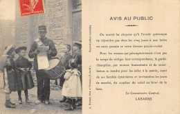 CPA 63 AVIS AU PUBLIC TAMBOUR DE VILLE GARDE CHAMPETRE - Other & Unclassified