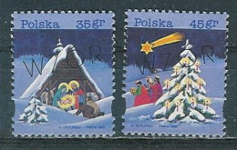 Poland Stamps MNH ZC.3417-18 W: Christmas (V)(pattern) - Neufs