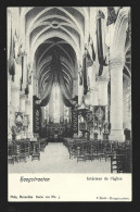 Hoogstraten Interieur De L' Eglise Briefstempel 1901 Hoogstraeten Htje - Hoogstraten