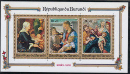 BURUNDI Block 46,unused,Christmas 1970 (**) - Blocs-feuillets