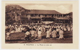 0 - B20504CPA - SAMOA - MOAMOA - La Messe En Plein Air - Parfait état - OCEANIE - Samoa