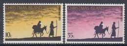 CHRISTMAS ISLAND 63-64,unused,Christmas 1975 (**) - Christmas Island