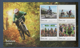 EIRE Ireland Irlande, **, Yv F2183, Mi BL 102, SG MS 2345, Vélo, Cyclisme, Courses, - Hojas Y Bloques